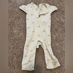 Gerber Cream Bodysuit with Pattern